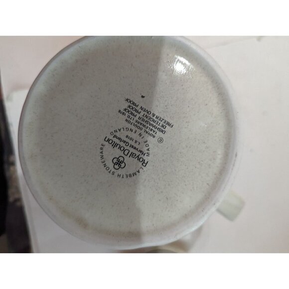 Royal Doulton Harvest Garland Cramer and coffee pot with lid stoneware - Picture 12 of 13